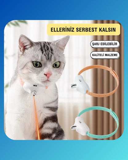 Lazerli Kedi Tasması
