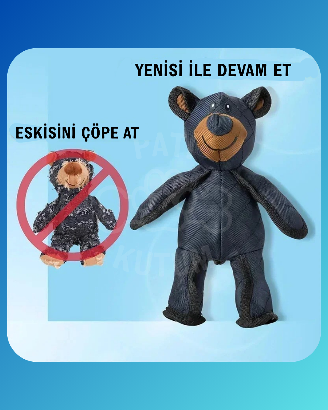 Parçalanamaz Köpek Çiğneme Oyuncağı